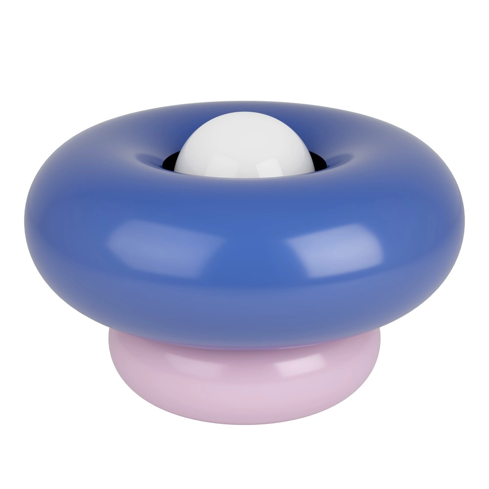 Design tafellamp Torchiarolo roze met blauw Eglo 9008606405466