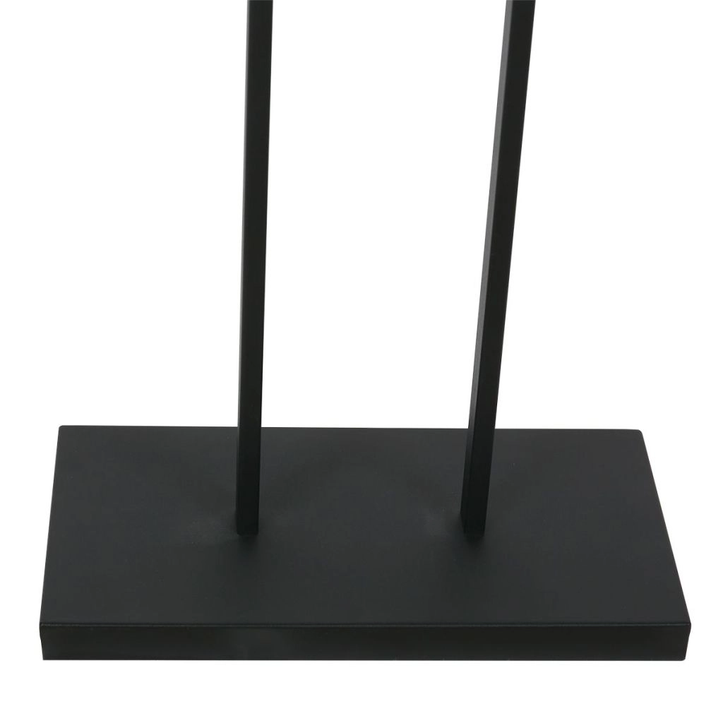 Zwarte vloerlamp Stang met kurk kap Ø50cm Steinhauer 8712746180411