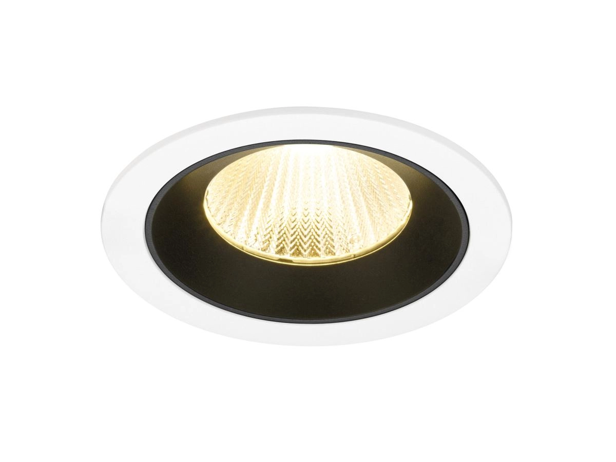 Inbouwspot Numinos L wit/zwart 3000K - 40gr