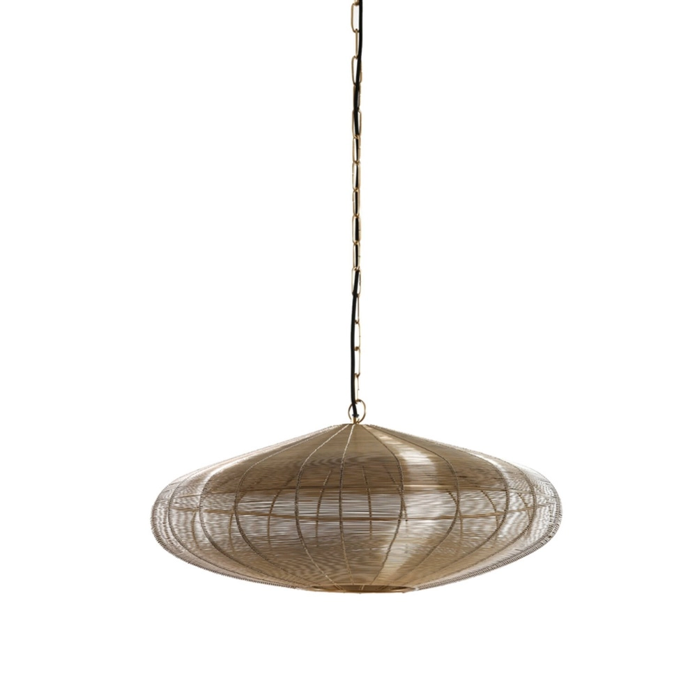 Hanglamp Bahoto goud Ø 60cm