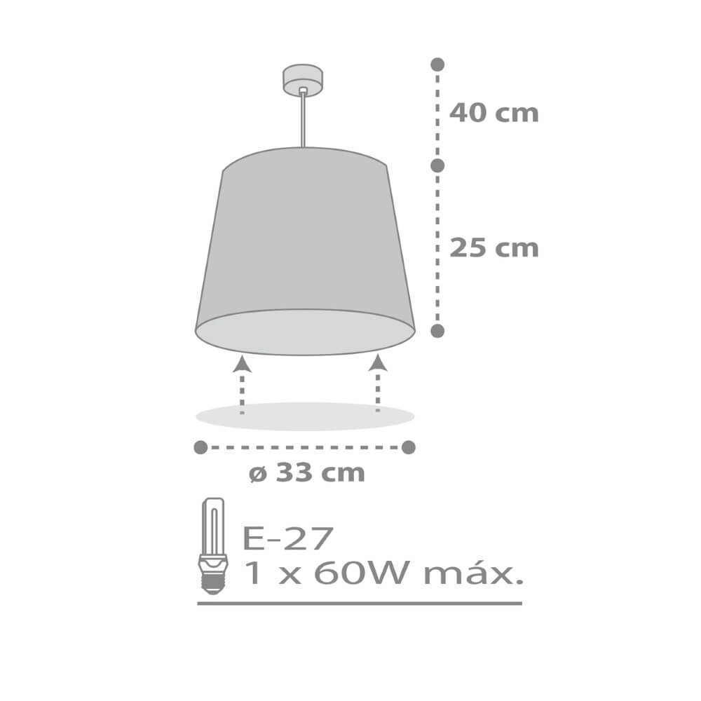 Kinderkamer hanglamp Star Light wit met soft grijs Dalber 8420406003092