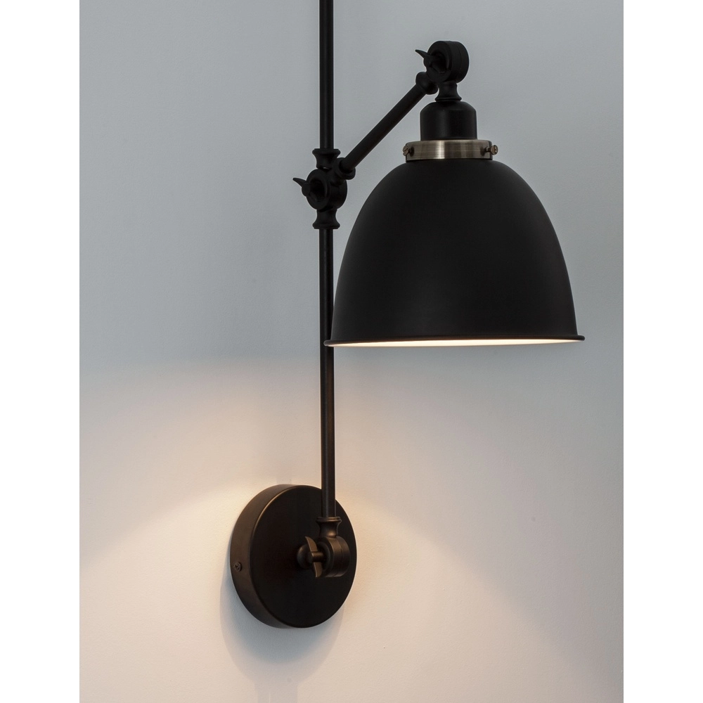 Wandlamp Virgo zwart