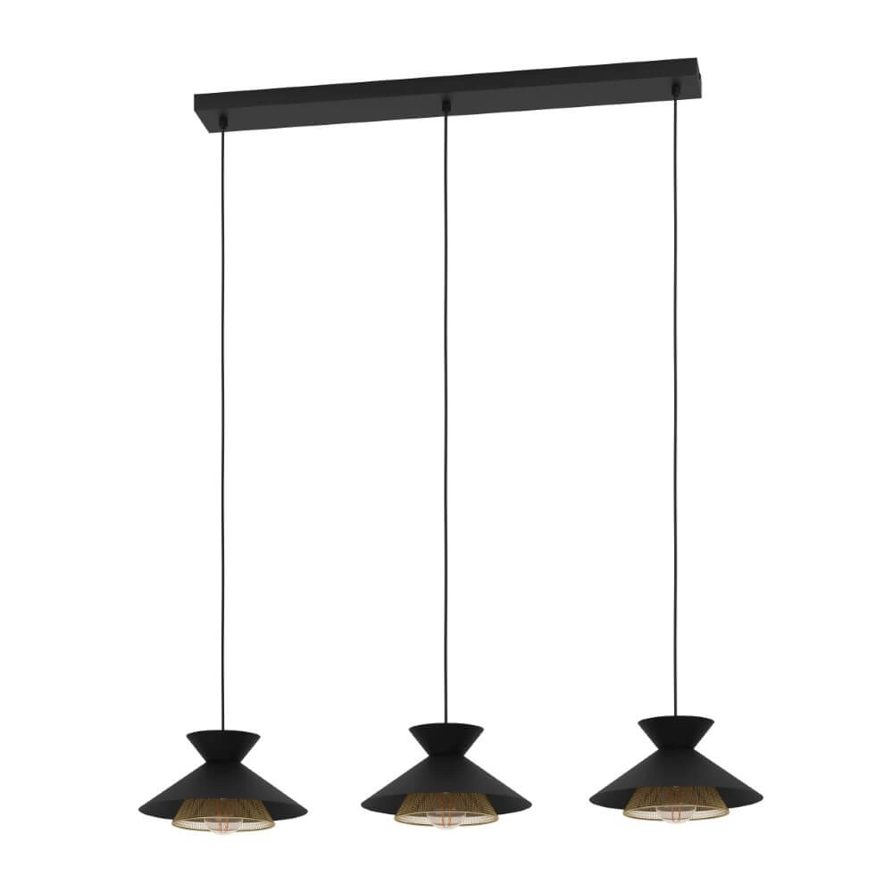 Eetkamer hanglamp Grizedale 3-lichts