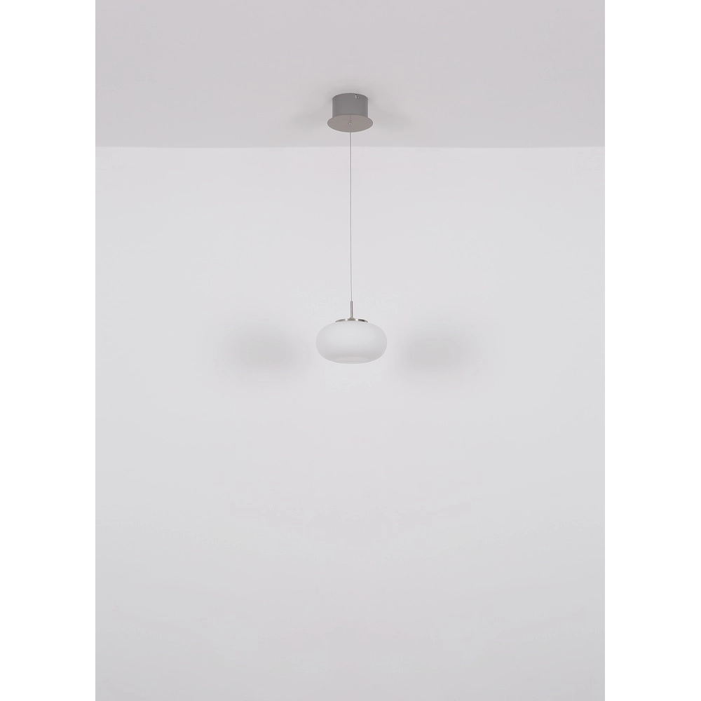 Design hanglamp Quintara enkel nikkel Globo 9007371465323