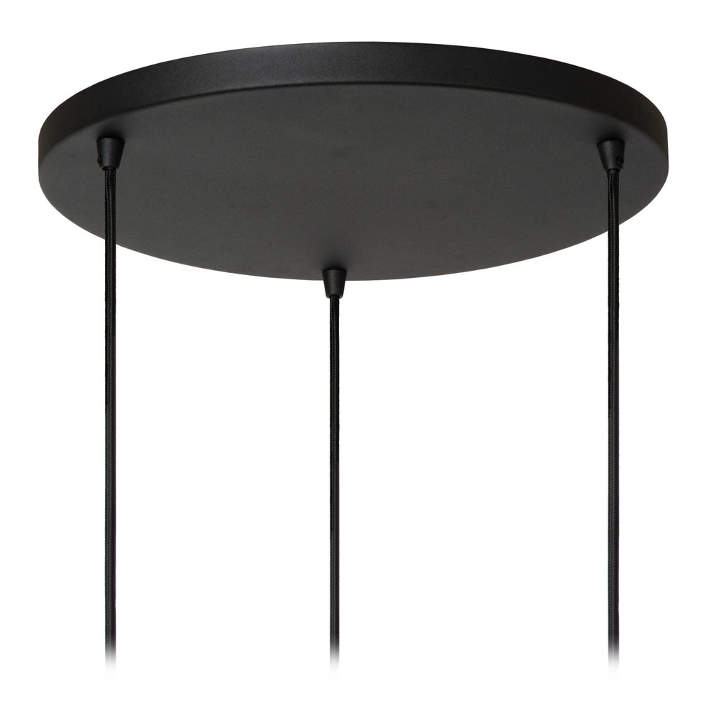 Hanglamp Tribute 3-lichts rond crème Lucide 5411212211941