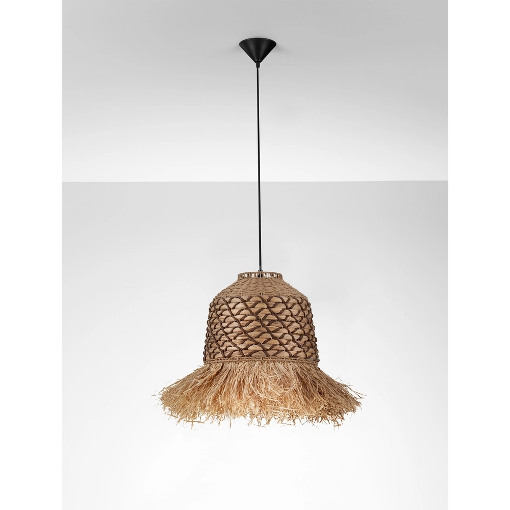 Stro lamp Sorello bruin Lyora 5212017477415
