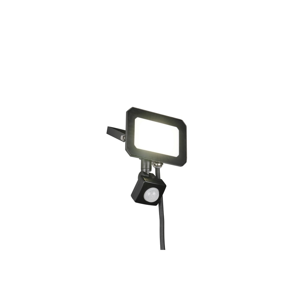 Wandlamp Funchal zwart 20W met sensor Trio 4017807648089