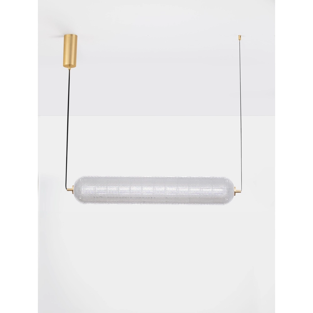 Unieke hanglamp Klelia horizontaal goud Lyora 5212017452696