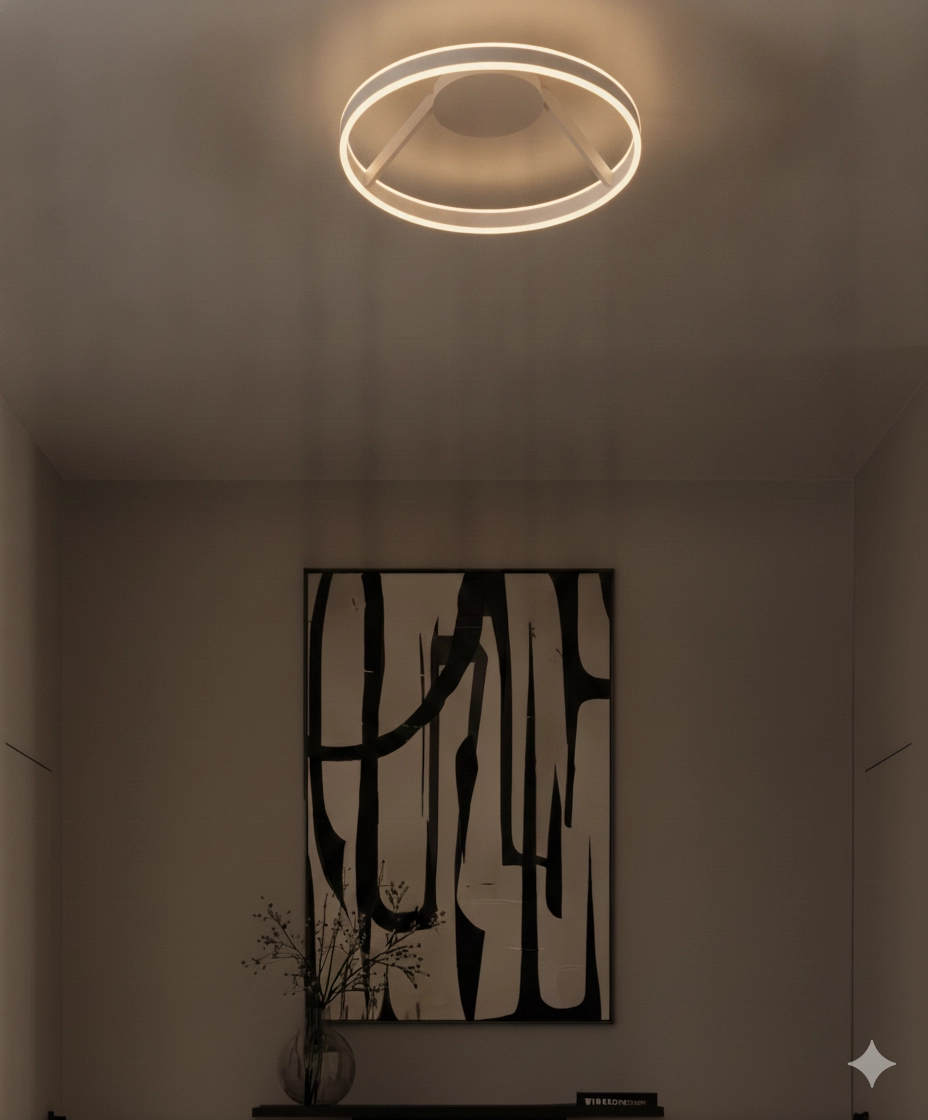 Plafondlamp Bianco wit Ø 60cm