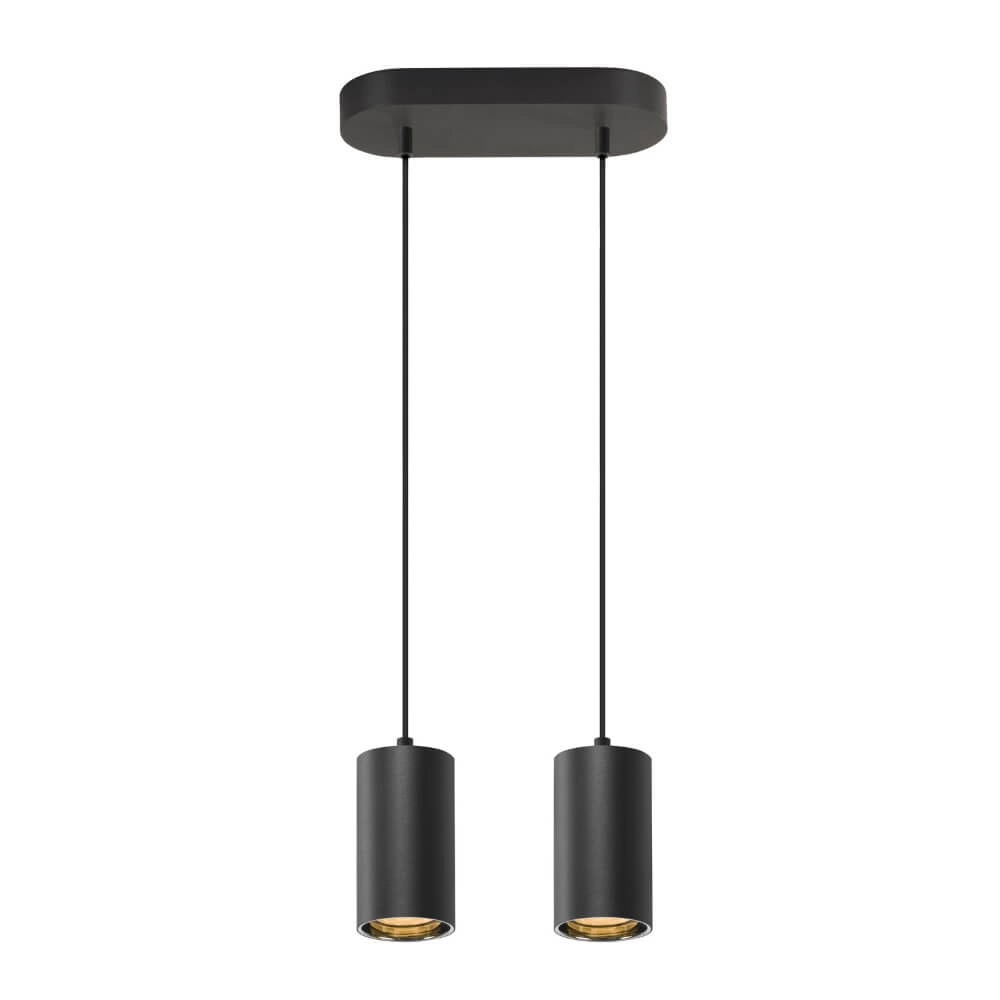 Pendel hanglamp Asto Tube zwart 2x GU10 SLV 4024163266079