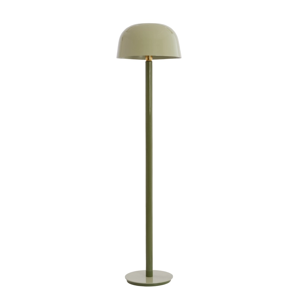 Glazende vloerlamp Marivet Groene tinten
