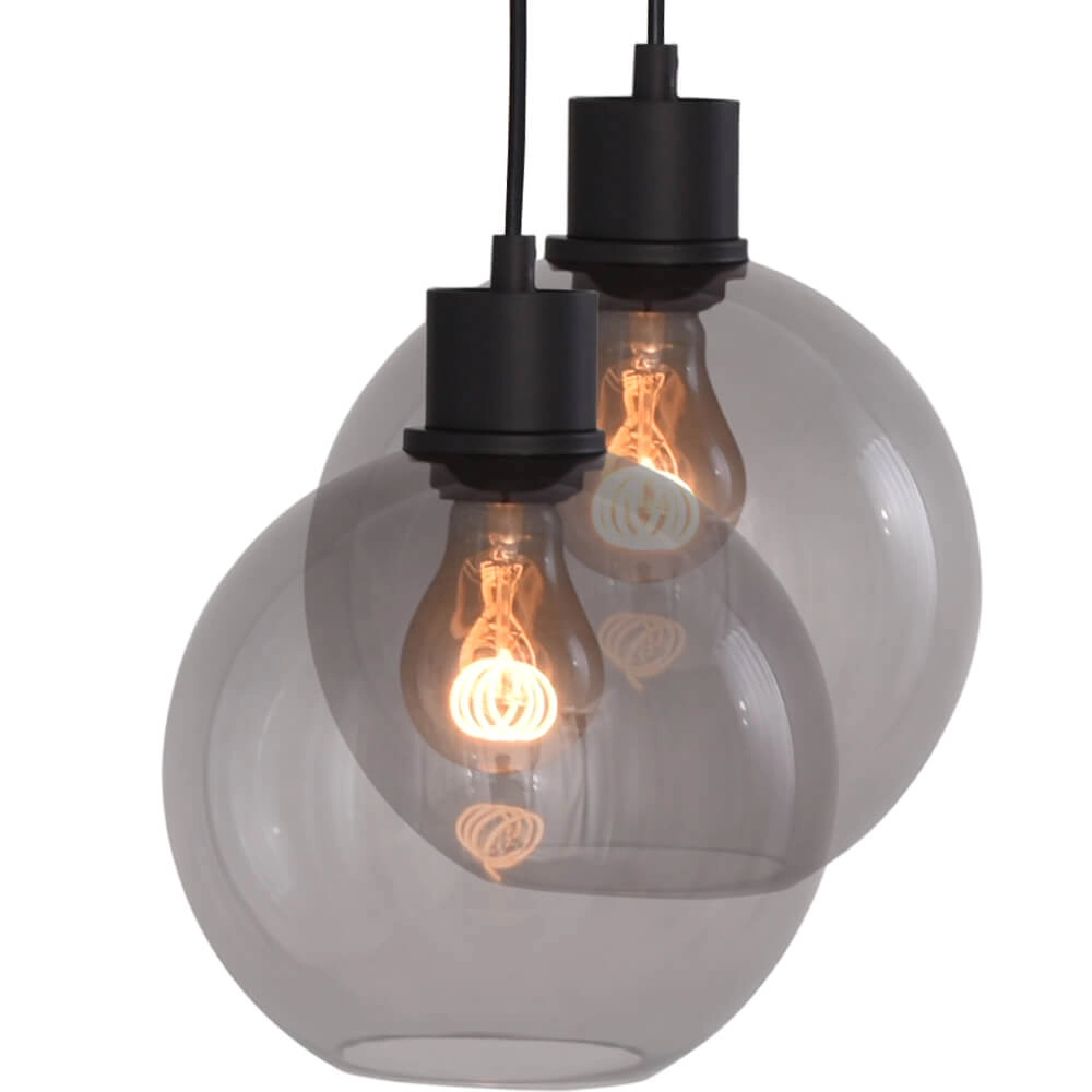 Hanglamp ovaal Lazise Oval 6x Ø 20cm goud Masterlight 8718121303611