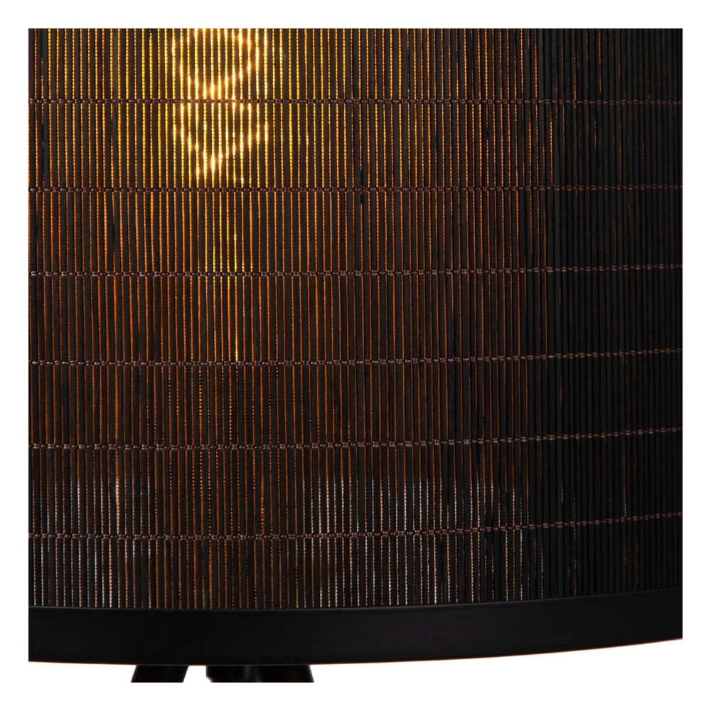 Vloerlamp Tagalog Ø 55cm zwart Lucide 5411212211651