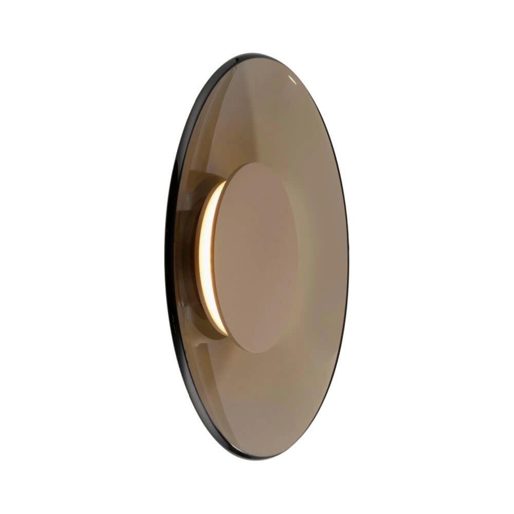 Bronzen wandlamp Pure Moon Ø 32cm
