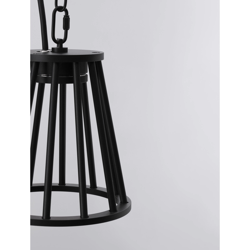Zwarte hanglamp Carina design Lyora 5212017444936