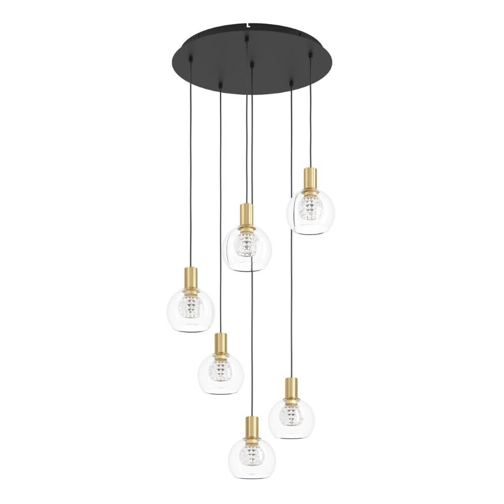 Design hanglamp Terque zwart goud Stars of Light 9008606274086