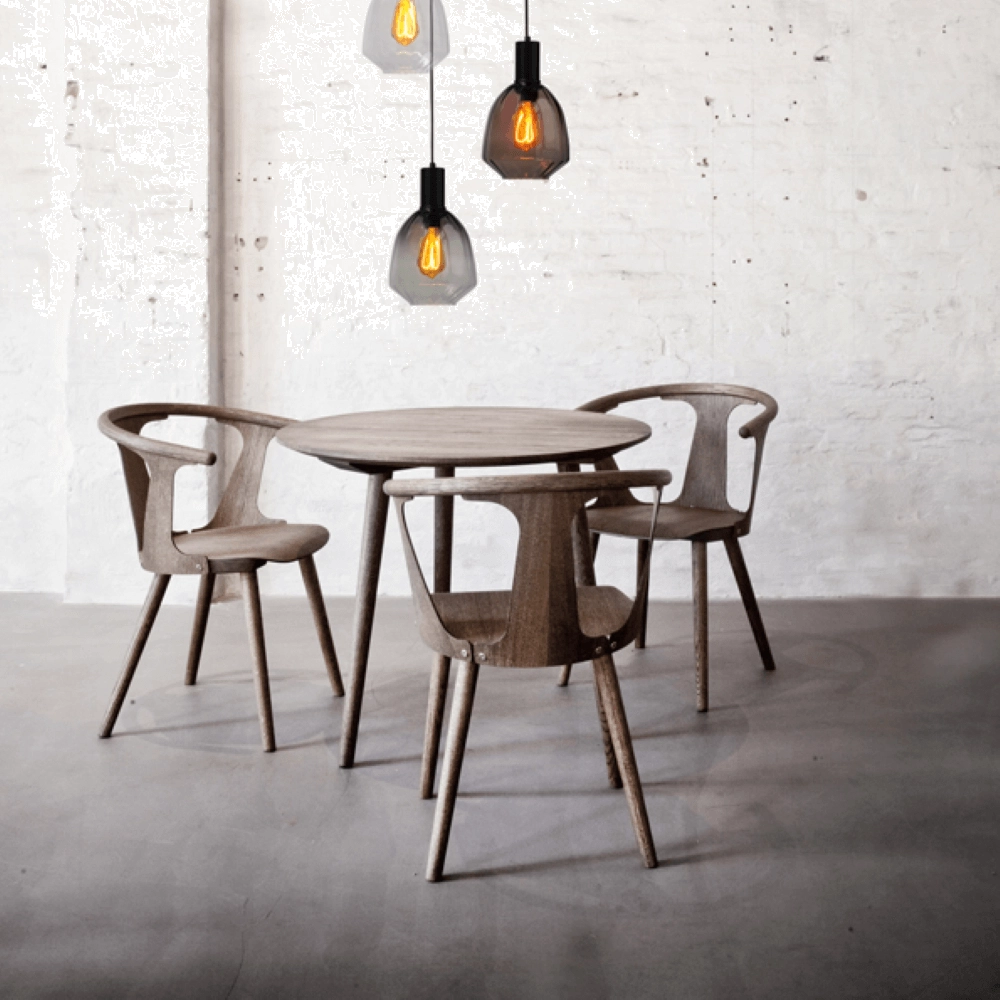 3-lichts vide hanglamp - zwart - Porto met Nicolette glazen Masterlight 8718121270951