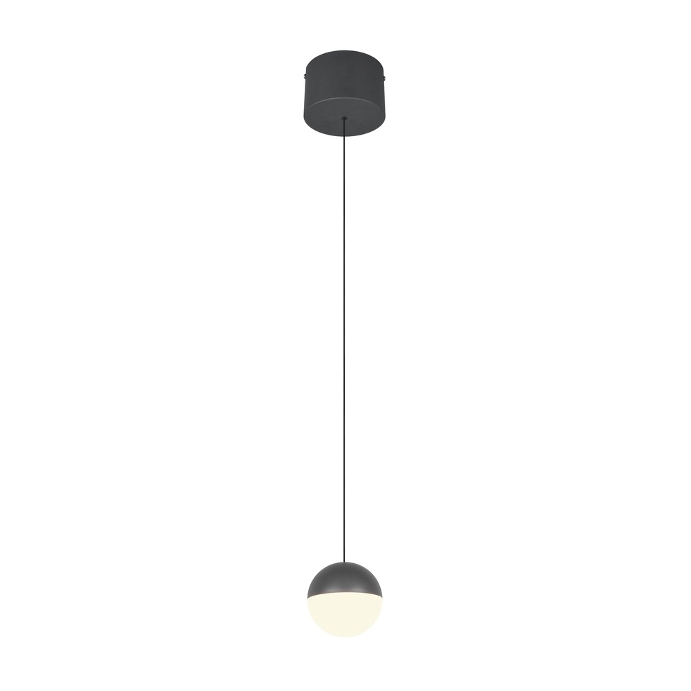 Hanglamp Senta antraciet Trio 4017807697773
