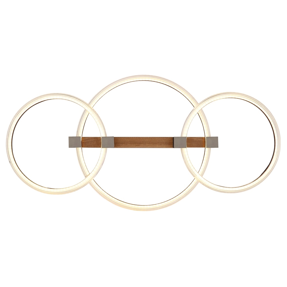Houten plafondlamp Fletcher design Globo 9007371580293