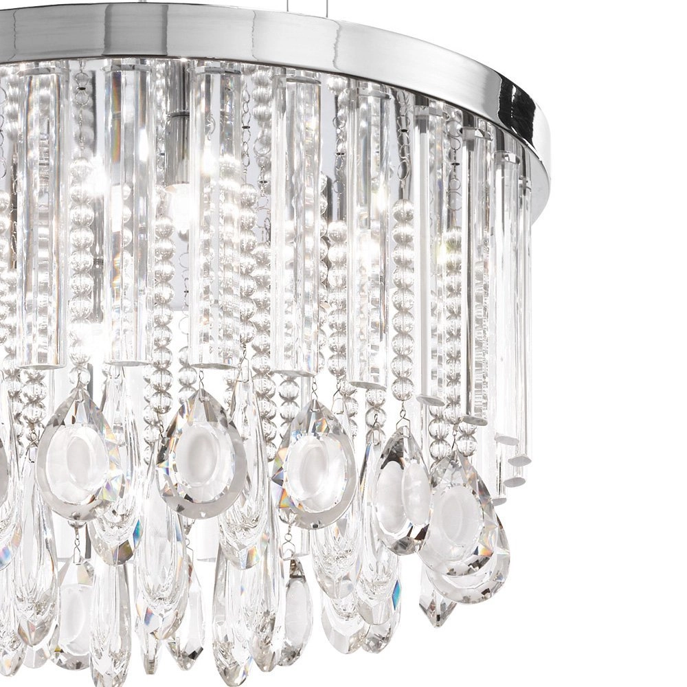 Hanglamp Calaonda met kristal Stars of Light 9002759934255