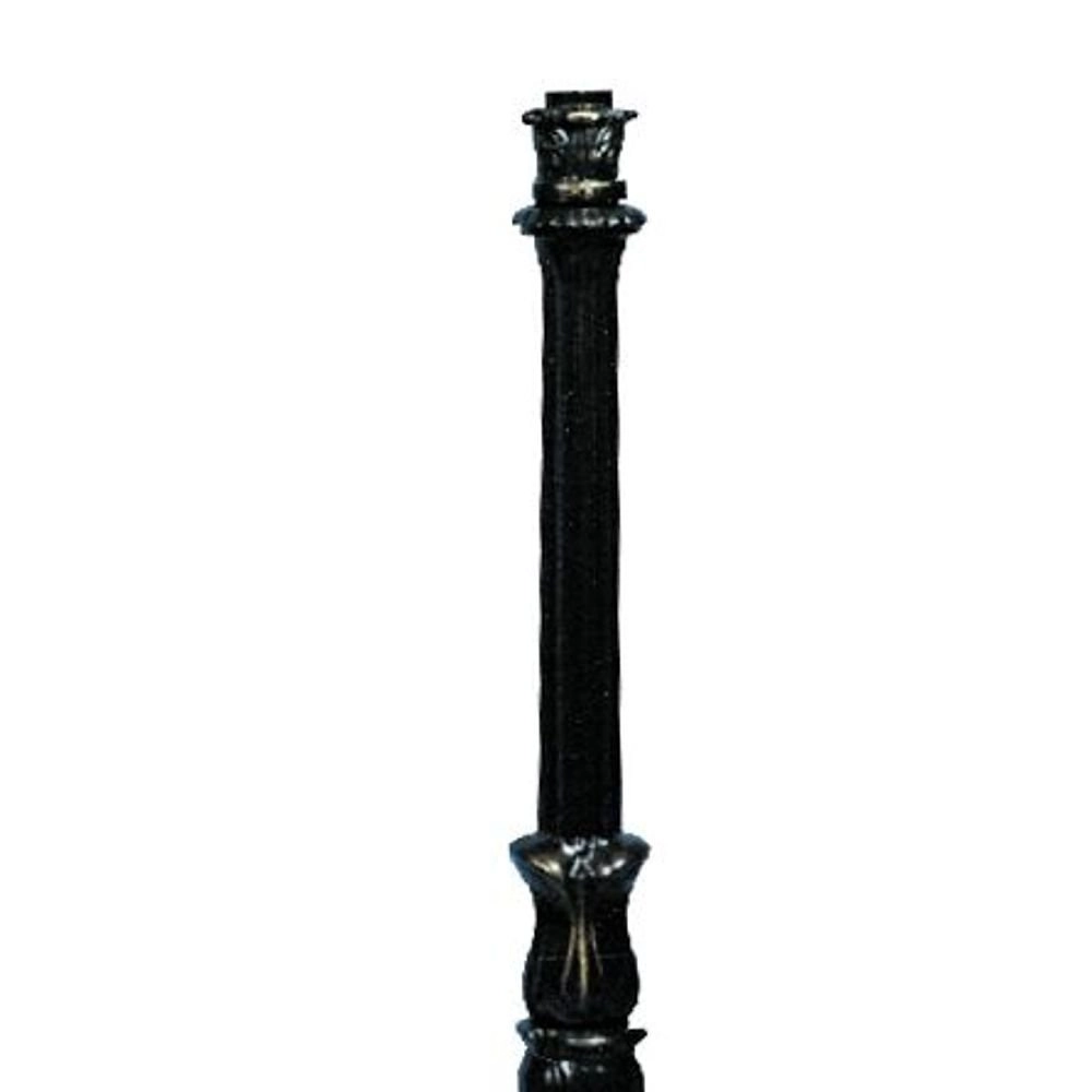 Nostalgic mast Kennemer H7 zwart KS verlichting 8714732591348