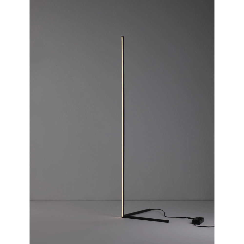 Vloerlamp V-Line zwart
