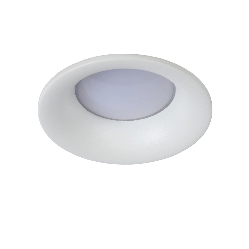 Inbouwspot Ziva IP44 wit Ø 8,4cm