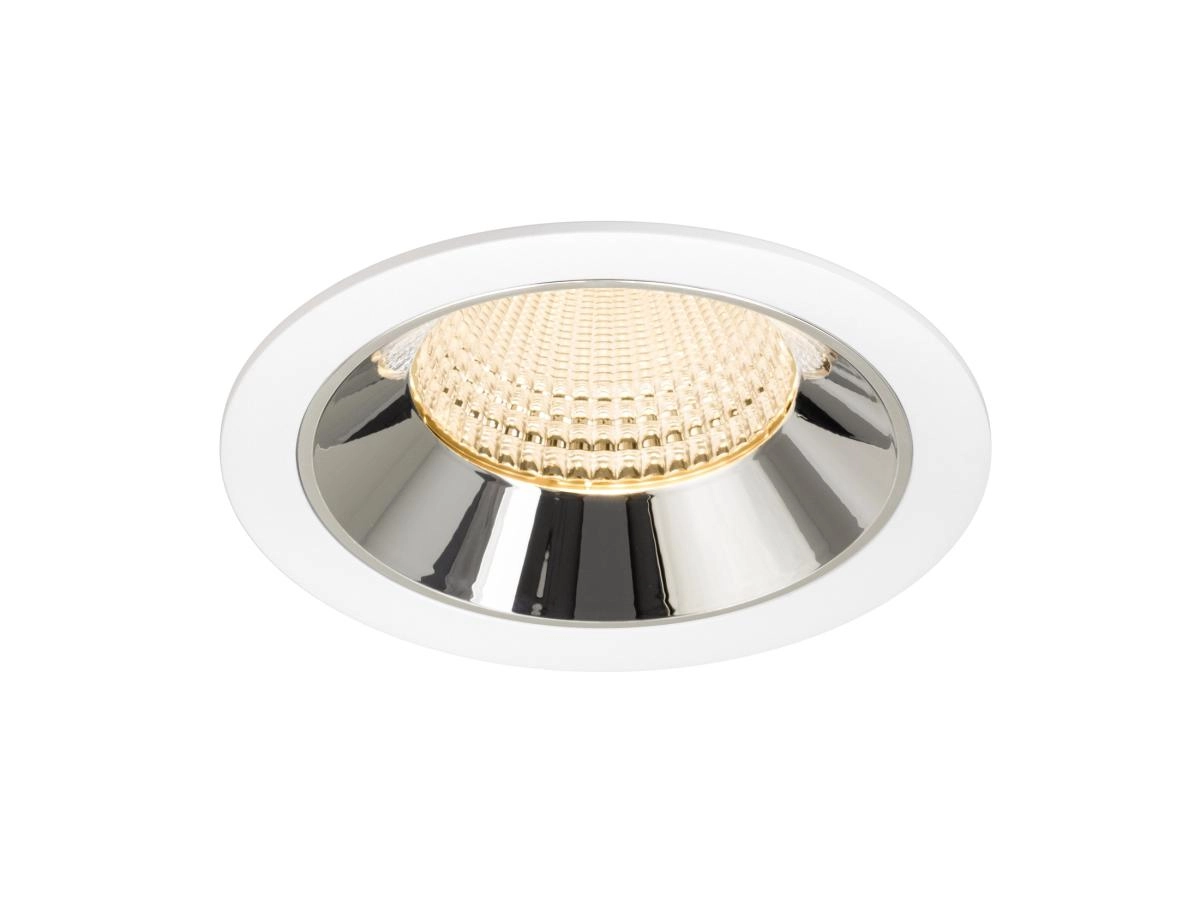 Inbouwspot Numinos XL wit/chroom 2700K - 55gr