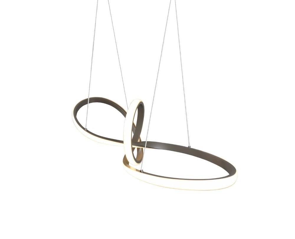 Hanglamp Sansa grijs Trio 4017807488692