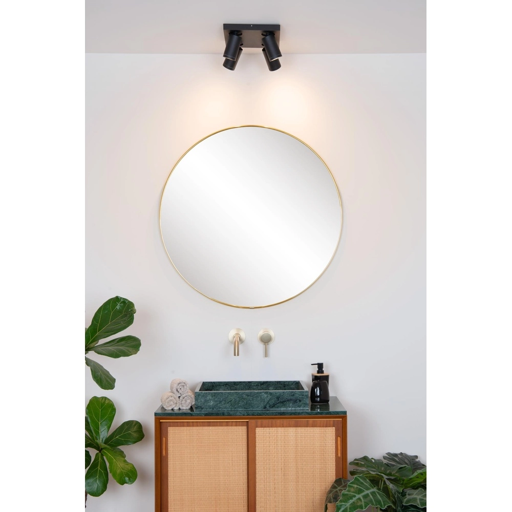Plafondspot Taylor IP44 4-lichts zwart Lucide 5411212092670