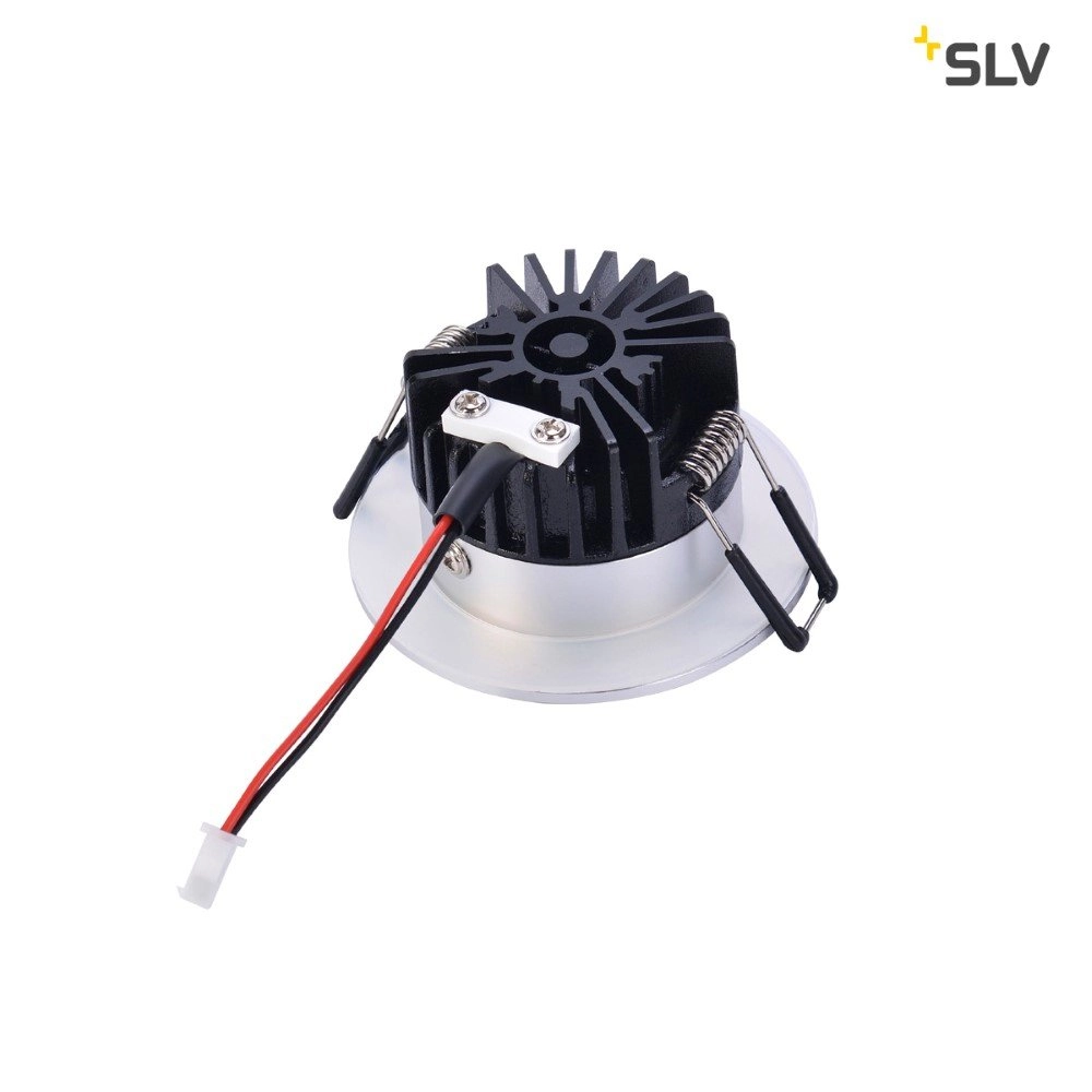 Plafondspot Patta 8cm - 7,3w - 1800-3000K metaalgrijs SLV 4024163222877