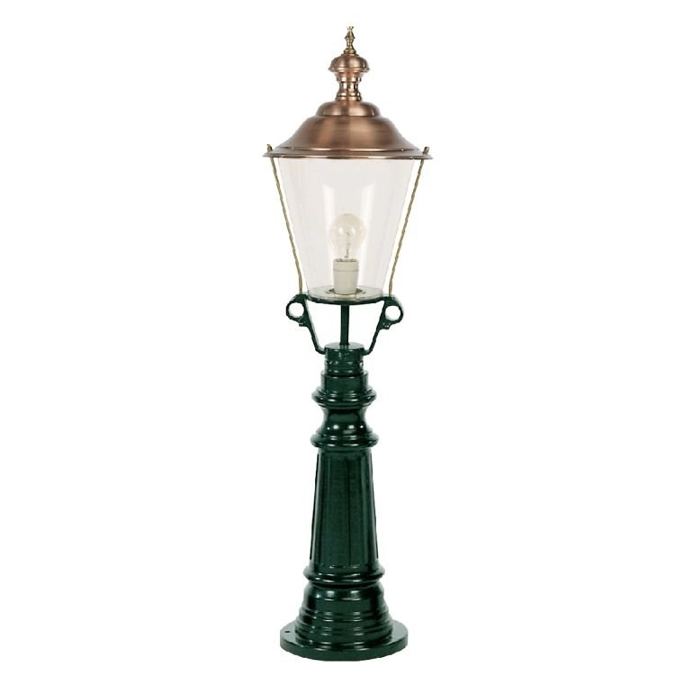 Nostalgische tuinlamp Timor zwart