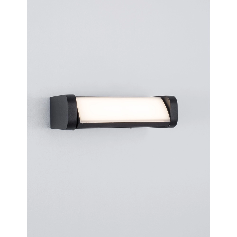 Richtbare wandlamp Volvel zwart Lyora 5212017425997