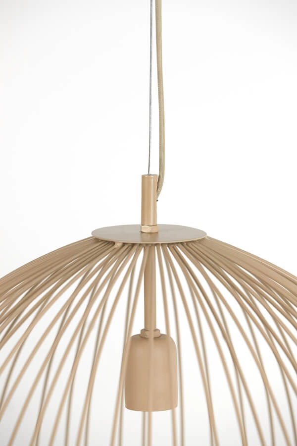 Crème hanglamp Rilana Ø 56cm Light & Living 8717807649807