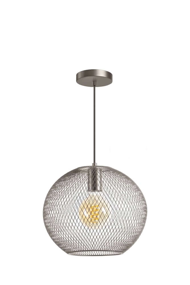 Bruine hanglamp Billie design Ø 30cm
