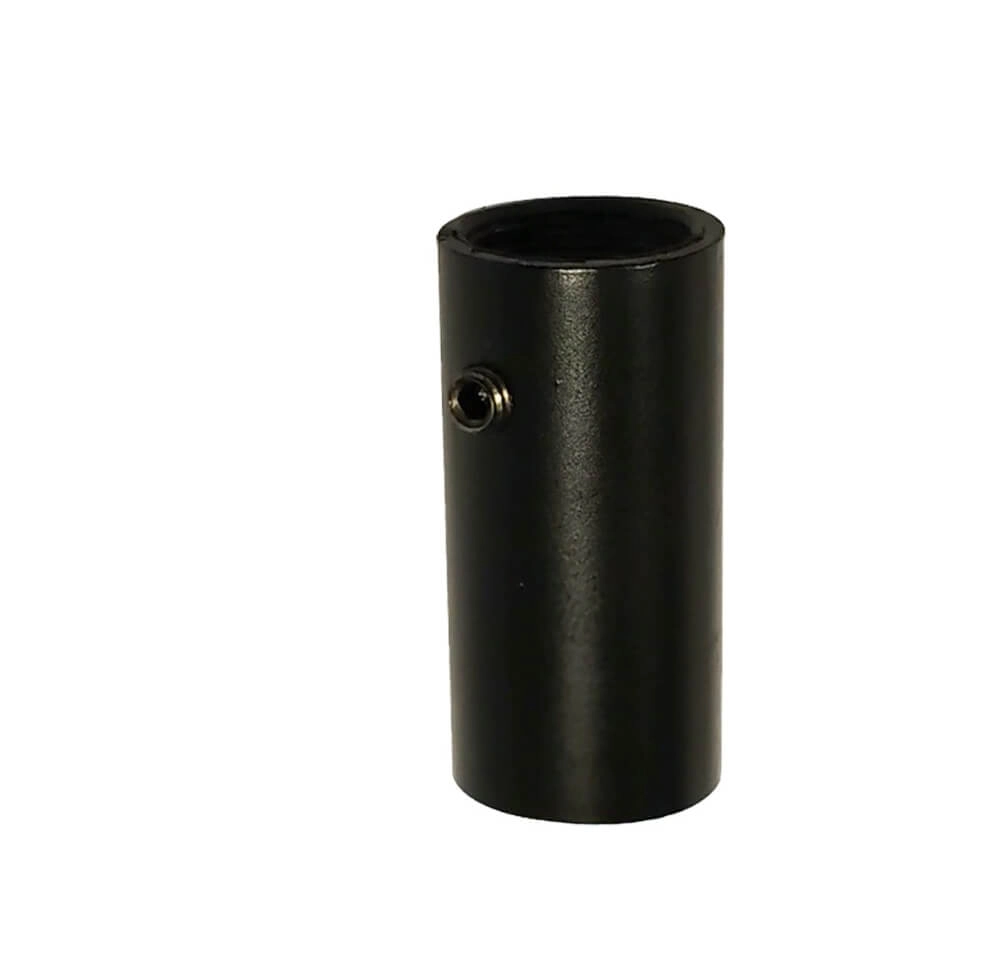 1-fase Track mount nipple zwart