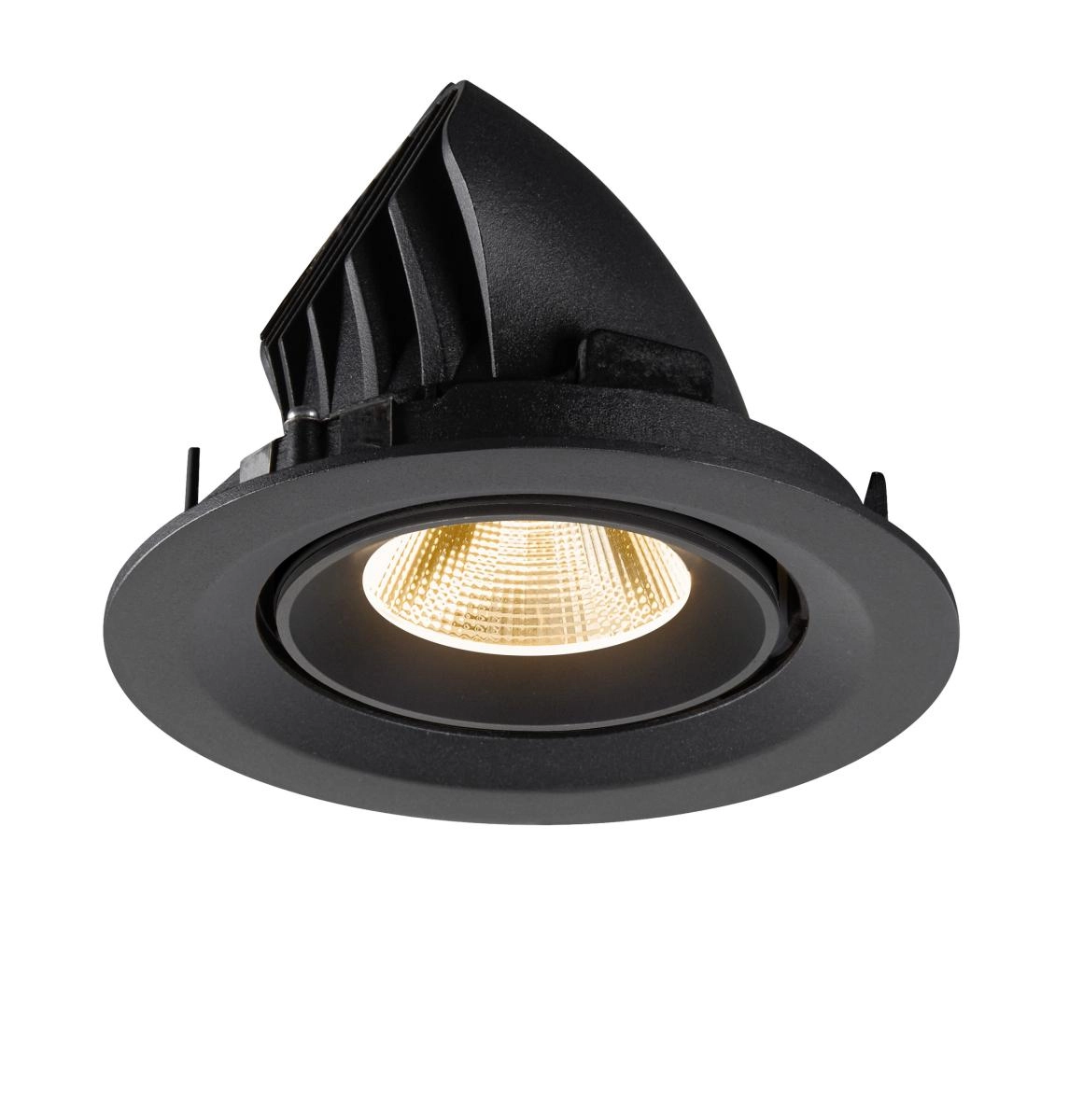 Inbouwspot Numinos Gimble M zwart 2700K - 20gr SLV 4024163312134