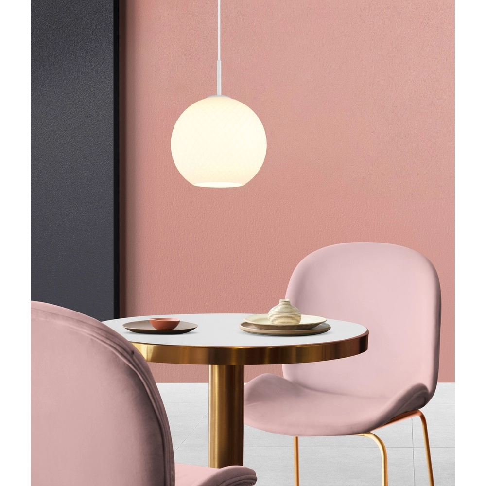 Desing hanglamp Andre wit Globo 9007371580460