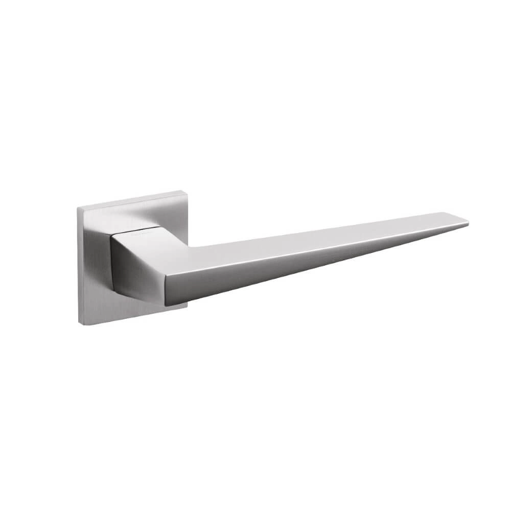 Design deurklink Denver op rozet RVS