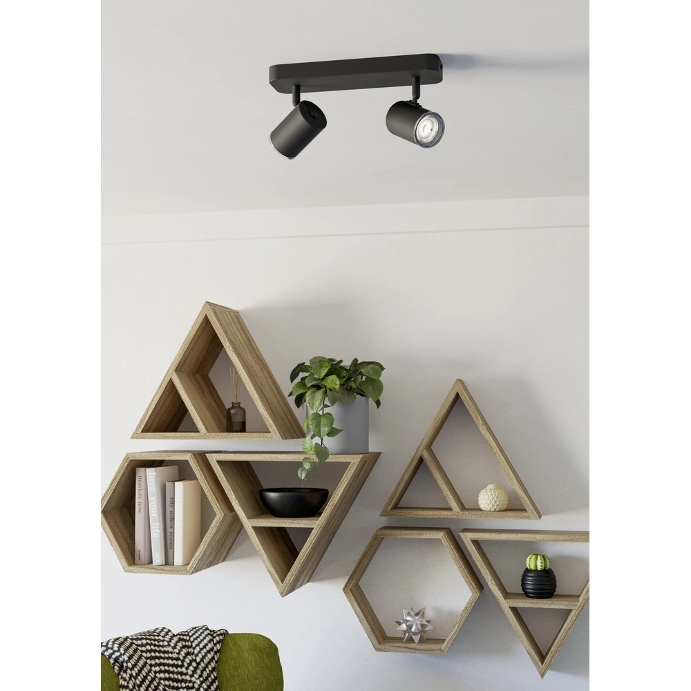Badkamer spots Consuma 1 2x GU10 - wit Eglo 9008606365005