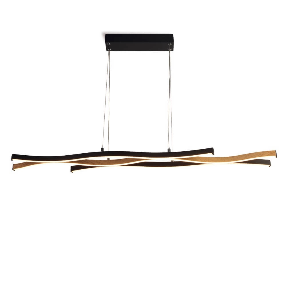 Strakke led hanglamp Bloom