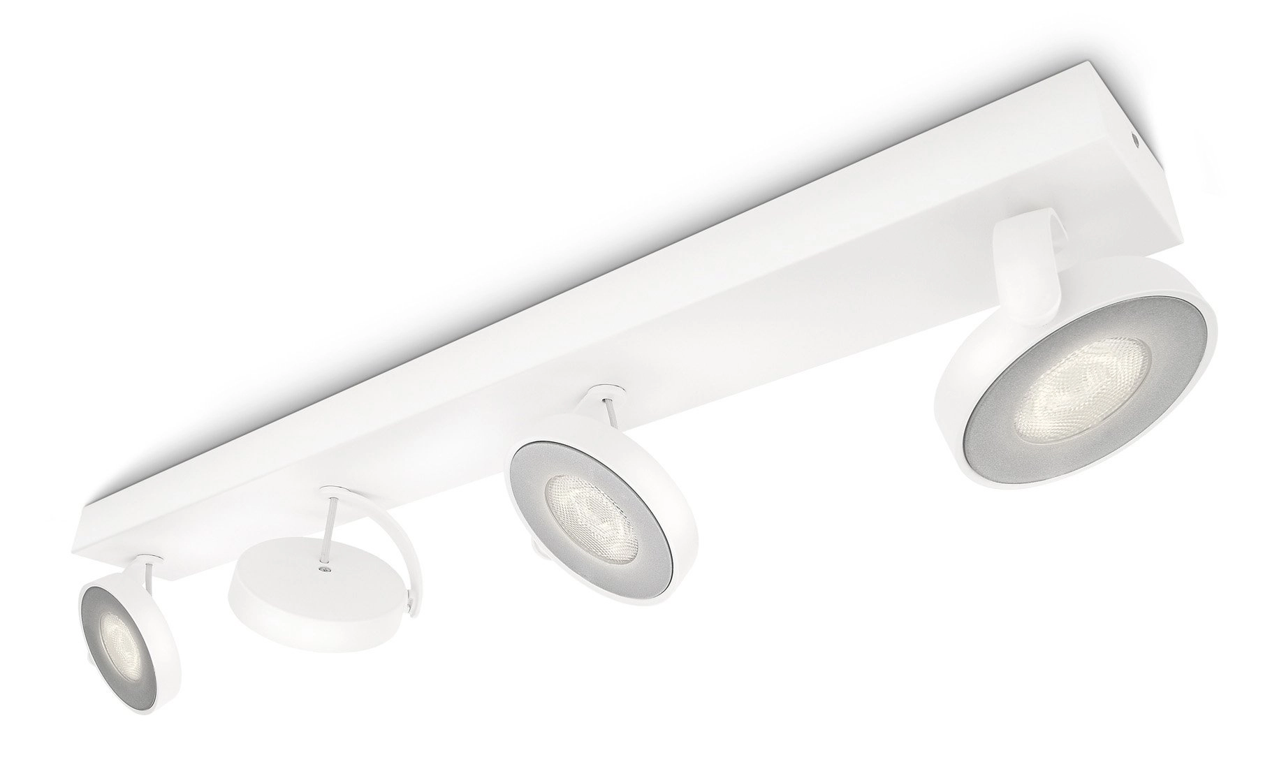 Led plafondspot Clockwork 4-lichts 2700K wit