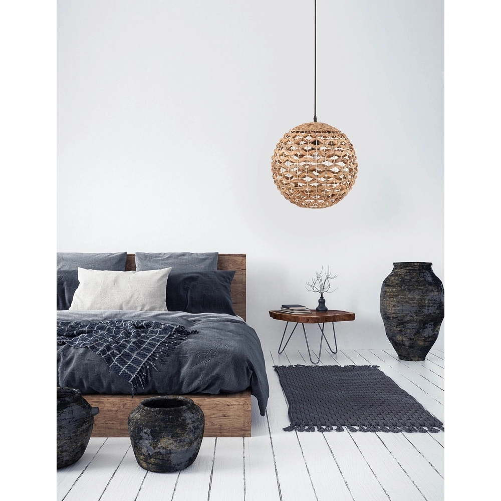 Rotan hanglamp Griffin Ø 40cm Lyora 5212017416643