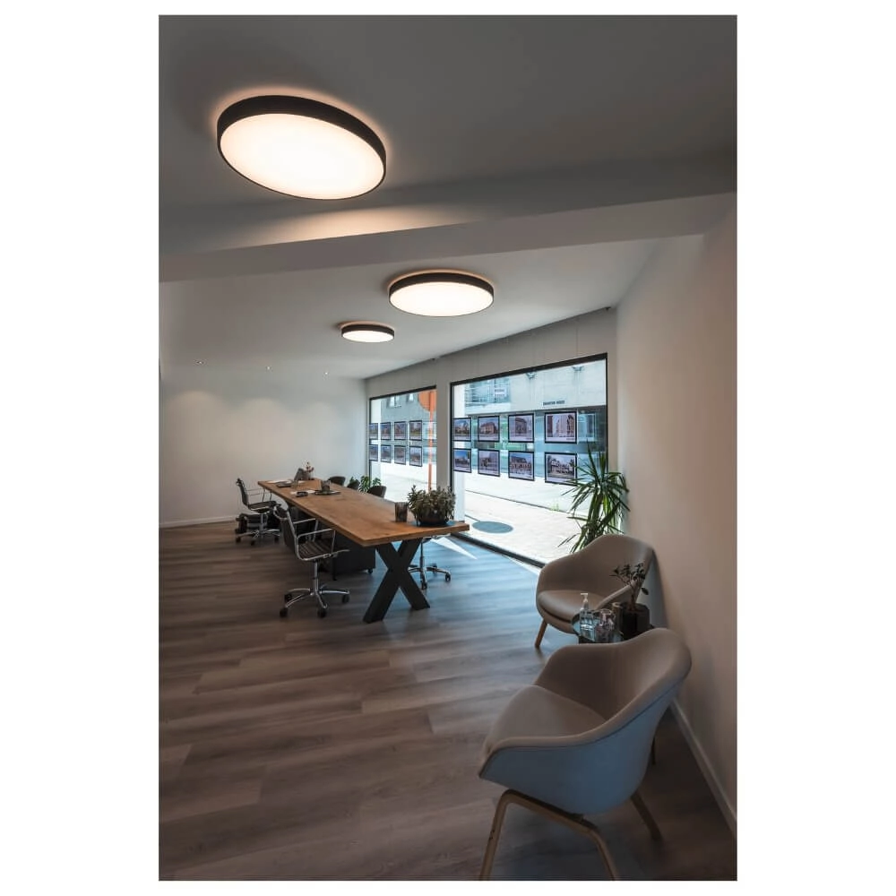 Plafondlamp / Hanglamp Medo Pro 60 zwart - CCT - 80g - Ø 60cm SLV 4024163276856