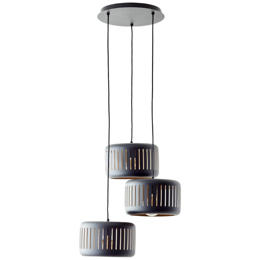 Vide hanglamp Tyas zwart Ø 52cm Brilliant 4004353411489