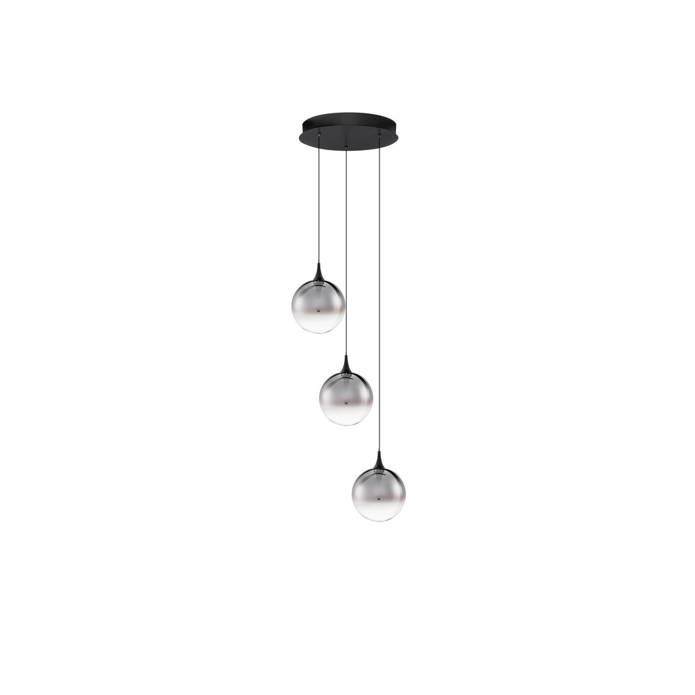 Hanglamp Orenda 3-lichts smoke glas Lyora 5212017477620