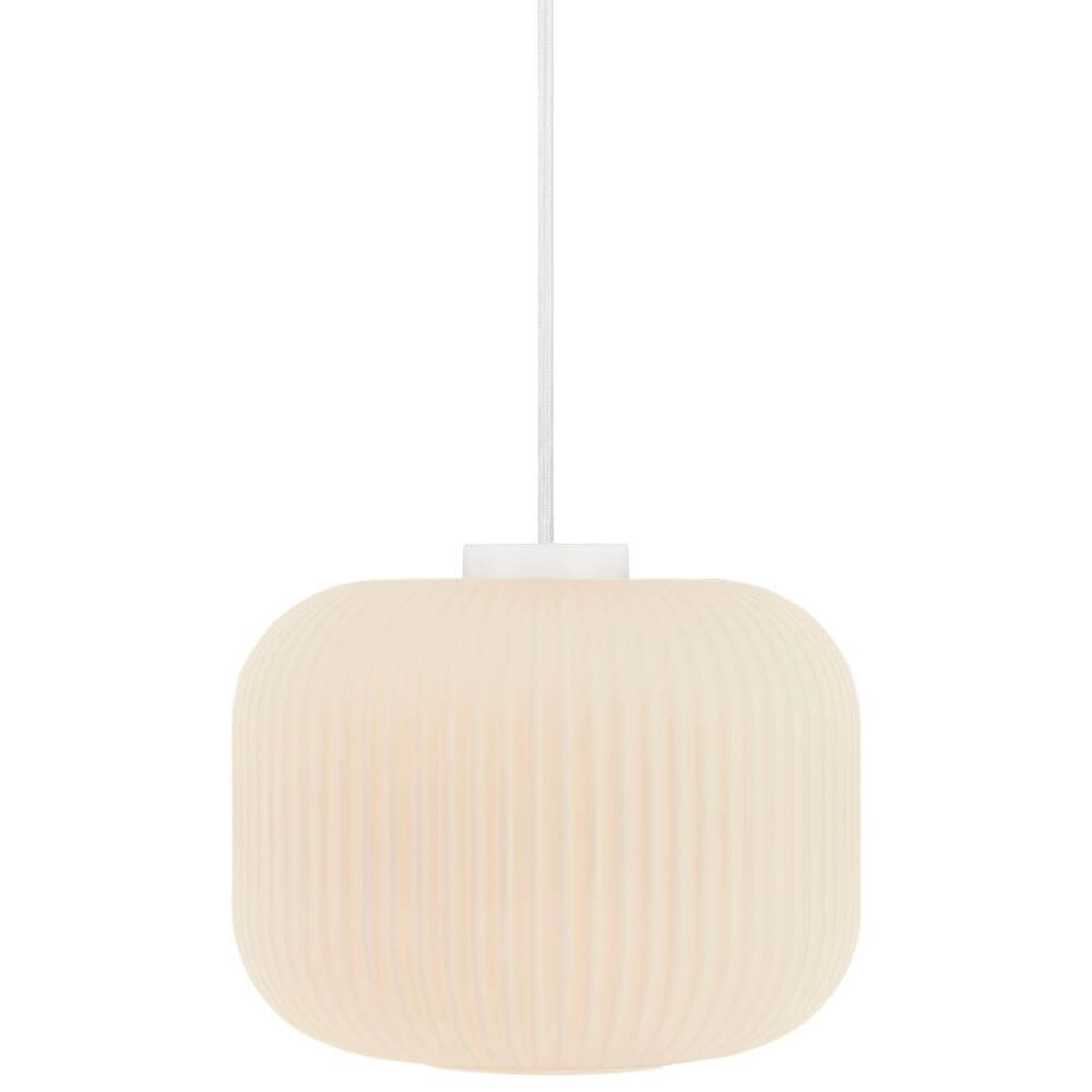 Witte hanglamp Milford Ø 30cm Nordlux 5701581407084