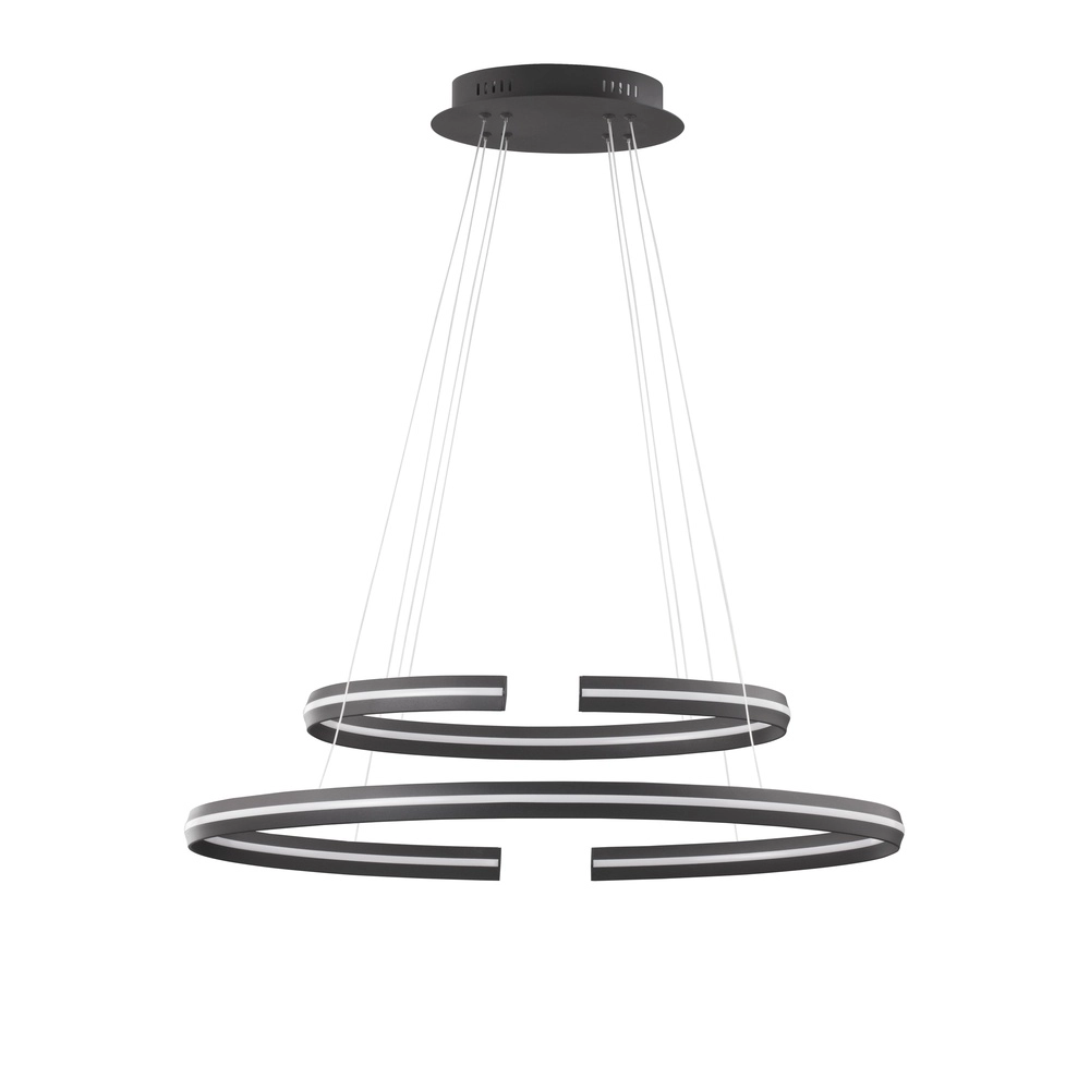 Zwarte hanglamp Torrente ovaal Lyora 5212017419613