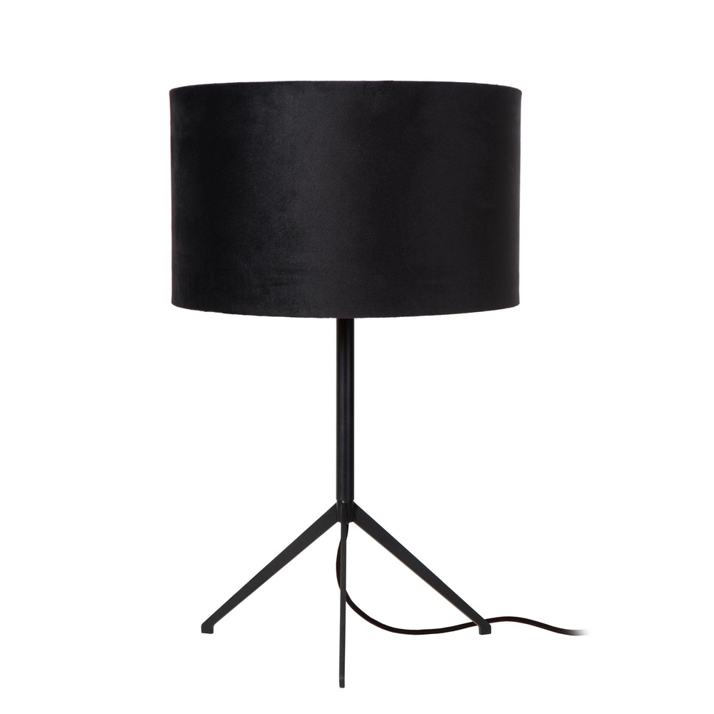 Tripod tafellamp Tondo zwart