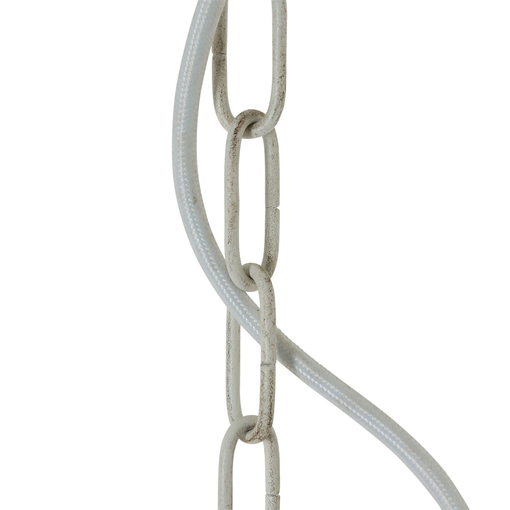 Witte kroondluchter Ella Ø 40cm Steinhauer 8712746132083